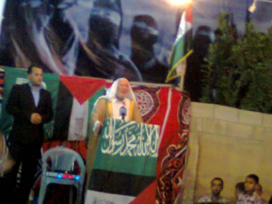 مهرجان خطابي تحت عنوان ( حق العوده) في مخيم جرش ( صور )